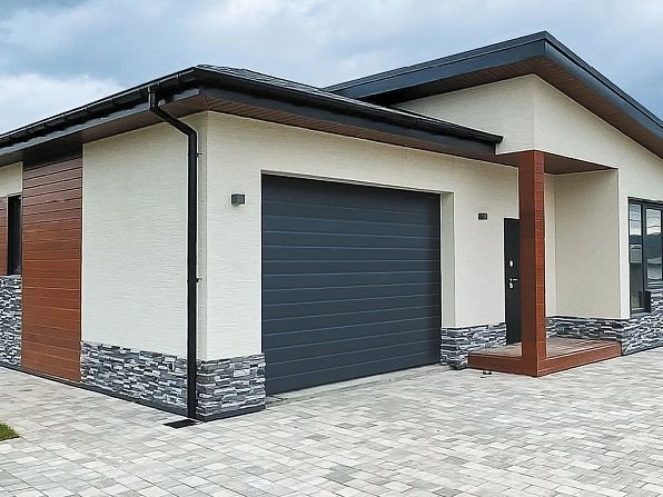 Секционные ворота 2500х2300 мм антрацитовые DoorHan rsd02, zheleznodorozhniy.doorhan.ru