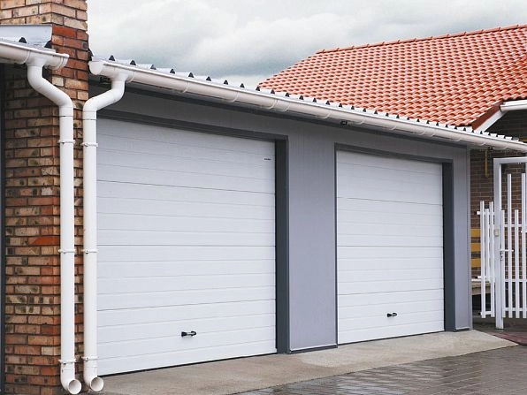 Секционные ворота 2500х2300 мм белые DoorHan rsd02, zheleznodorozhniy.doorhan.ru